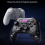 (Black) Wireless Controller Hall Joystick for Nintendo Switch PS4 PC Android iOS Gamepad 2