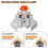 2PCS Multipurpose Stainless Steel 90 Degree Corner Clamp, T-Shaped Right Angle Clamping 6