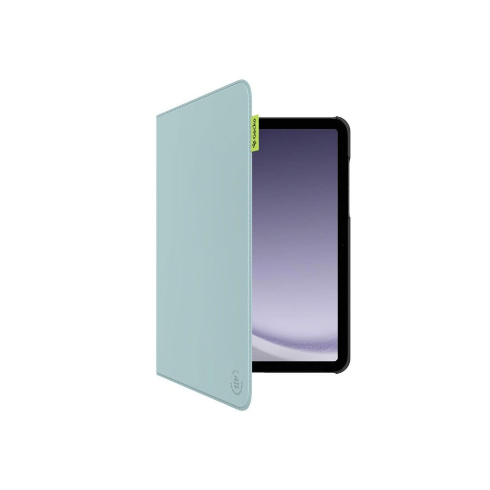 Gecko Etui Portefolio - Samsung Galaxy Tab A9+ - Veganes Apfelleder - Hellblau - Wasserfest 8721335370300