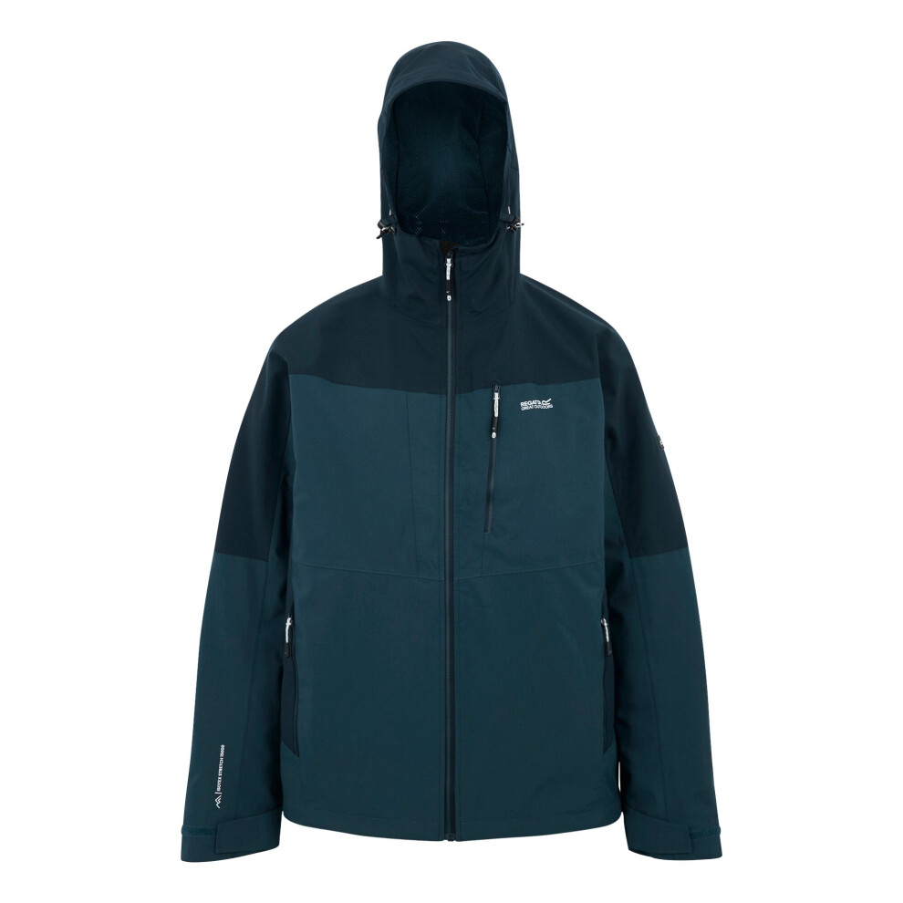 Regatta (Xxl, Moonlight Denim/Navy) Mens Wentwood 3 In 1 Jacket