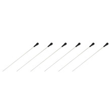 6X Neu Schwarz ABS Handgriff Musical Musiktaktstock Geschenk Weiss 15 Zoll