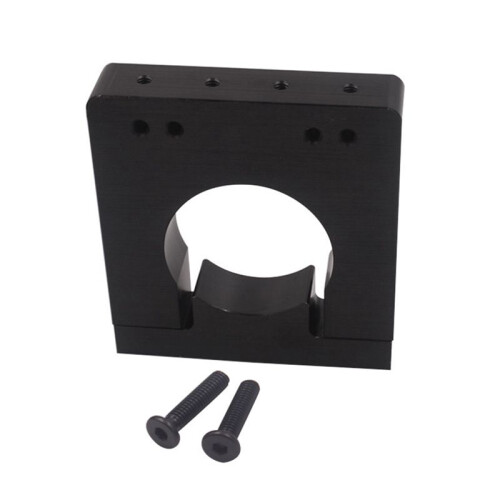 2 Pcs CNC Engraving Machine Diameter 80mm Spindle Motor Fixture Aluminum Support Mounting Base Bracket(80mm) 2