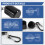 4 Pack Ear Plug Carrying Case Keychain, Portable Keychain Pill Holder Case, Waterproof Metal Earplug Case Pill Container 4