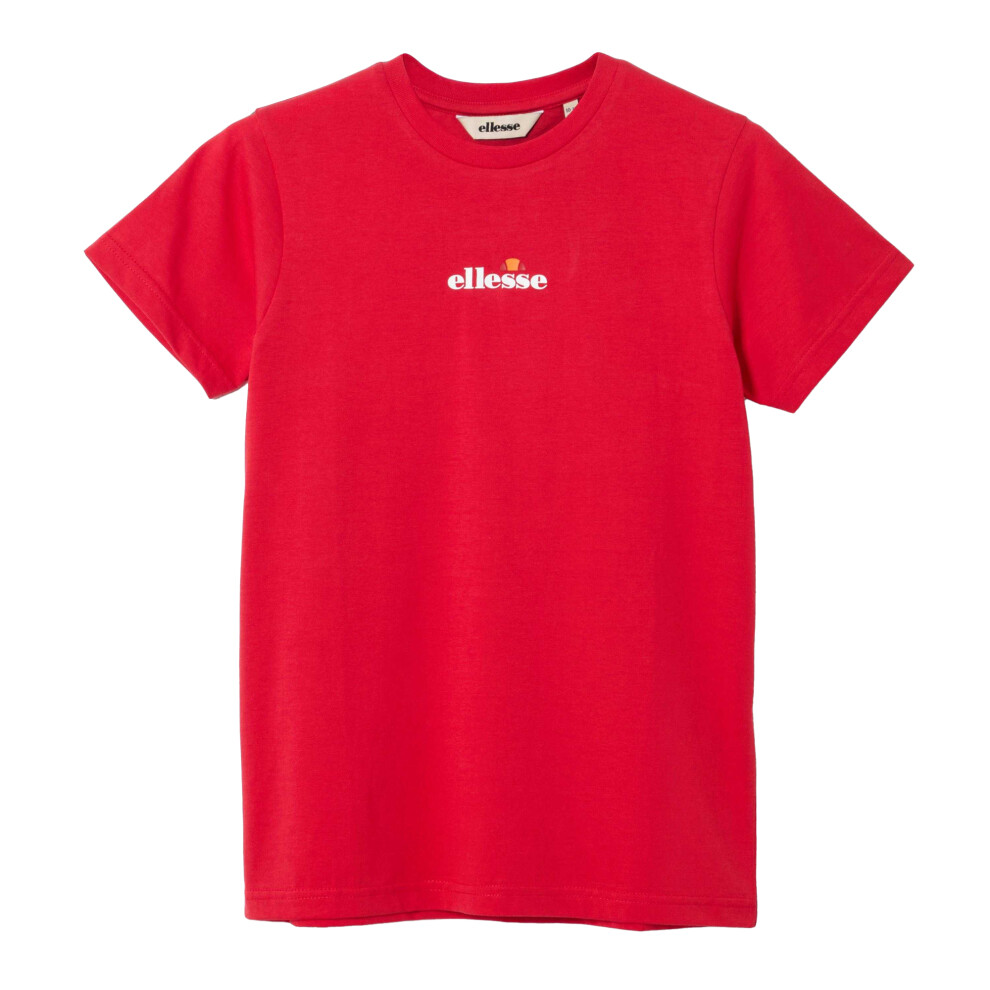 Ellesse (10-11 Years, Red) Childrens/Kids Durare T-Shirt