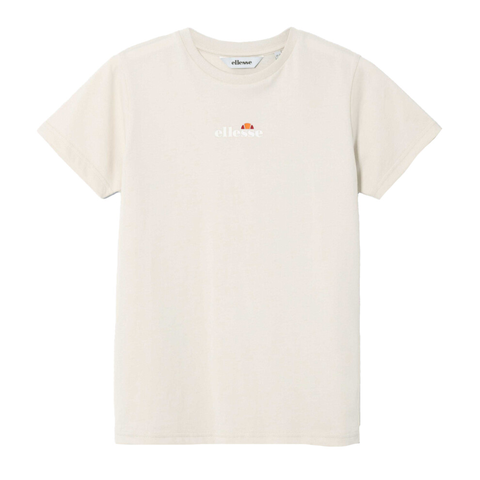 Ellesse (10-11 Years, Off White) Childrens/Kids Durare T-Shirt