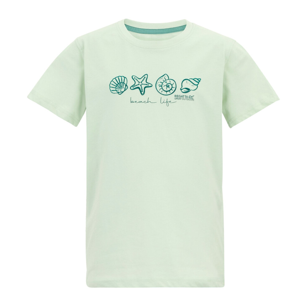 Regatta (3-4 Years, Ocean Mist) Childrens/Kids Bosley T-Shirt