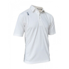 (M, White) Kookaburra Unisex Adult Pro Player Cricket Shirt