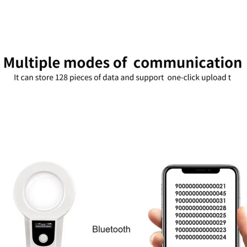 Animal Microchip Reader Pet Chip Scanner Chip Reader for Animals Pet Microchip Scanner for Sheeps Cats Dogs