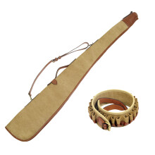 Guardian Heritage shotgun canvas cartridge belt and gun slip kit - various sizes