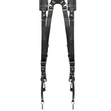 Double Shoulder Camera Strap Adjustable Camera Shoulder Belt Portable Shoulder Harness Outdoor Photography Tools Brown
