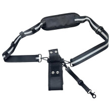 Radio Strap for Small & Medium Radios, Adjustable Widened Shoulder Strap with 300cm Reflective Strips & Anti-Sway Design