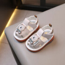 (White,17)Toddler Baby Soft Bottom Sandals With Cartoon Pattern For Summer Comfort Fashion