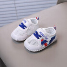 (Blue,14)Baby Toddler Canvas Shoes With Closure For Summer Walks Play Gift Fashion