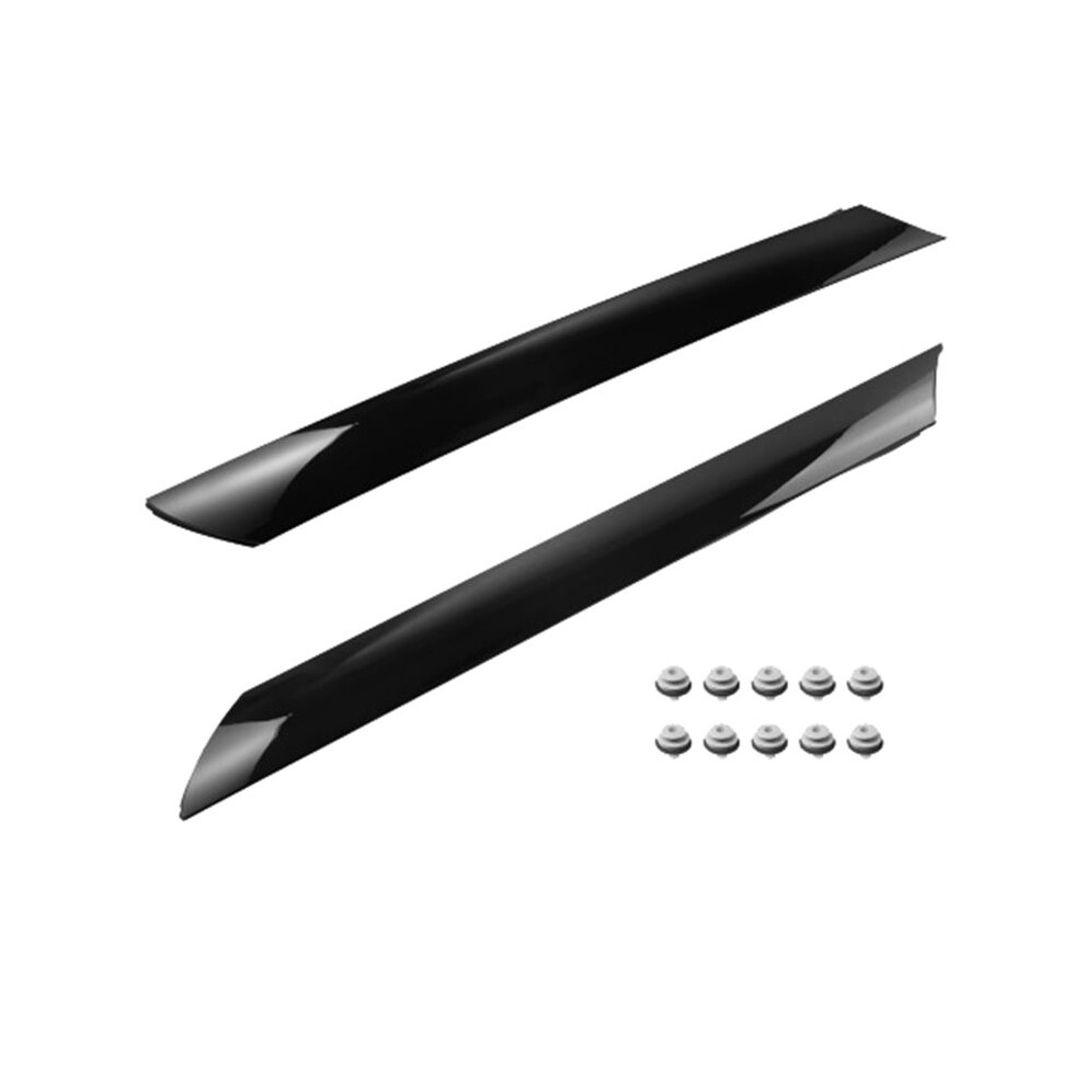 1Pair Front Windshield A-Pillar Trim Panel Exterior Molding Cover For Soul 10-13 861702K500 861802K500 86180-2K500 4712522121878