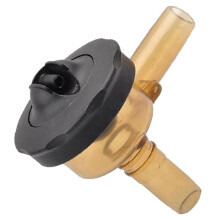 Air Shut Off Valve PSU Milking Equipment Portable Livestock Supplies Cow Milking Machine Replacement Parts Black
