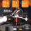 Powerful  Flashlight USB Rechargeable LED Headlamp Phone Charging  Light Fishing Lantern  Light 2
