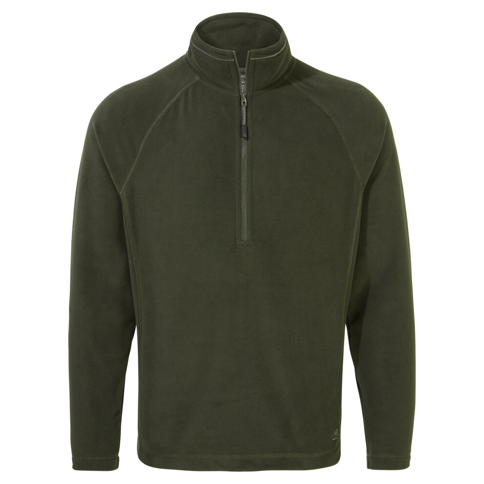 Craghoppers (L, Dark Cedar) Mens Expert Corey 200 Half Zip Fleece Top Multicoloured