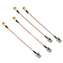 50CM RG316 Low Loss RF Coaxial Cable SMA Male to BNC Male Antenna Extension Cord