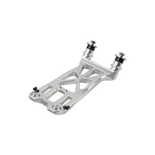 Motorcycle Handlebar Riser Extension Base CNC Handle Bar Mount Clamp Adapter for Indian Chieftain PowerPlus 25- Chrome