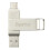 Hama Clé USB - HAMA - C-Rotate Pro - 64GB - USB-C 3.1/3.0 - 70MB/s Argenté 1
