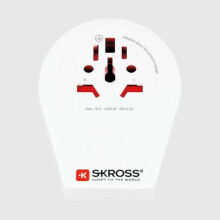 Reisadapter - Skross - 2 USB - China/Italië/Brazilië - 2500W