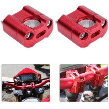 Billet-Styre för Fat Bar-Risers, Monteringsklämma för Pit Dirt Bike, Racing, Motorcykel, Enduro, Supermoto
