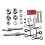 Motorcycle HardDrive Sissy Bar Docking Hardware Kit for  Dyna FXD 2002-2005 Models 2