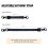 Radio Strap for Small & Medium Radios, Adjustable Widened Shoulder Strap with 300cm Reflective Strips & Anti-Sway Design 7