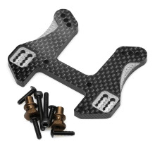 For MP11 1/10 RC Car Carbon Fiber Front Rear Shock Tower Plate IF704 IF705 Upgrade Parts Accessories Rear