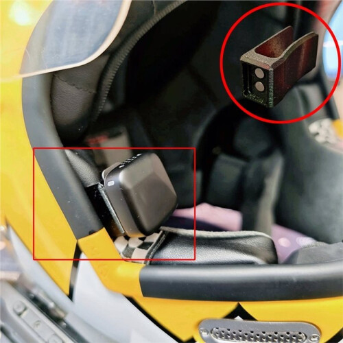 2PCS Microphone Transmitter Clip Magnetic Fixing Mount Cycling Audio Recording Essential for  MIC 2