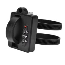 Motorfietsslot Fietskabelbinder Waterdicht Wachtwoordslot Haak Fietsen Scooters Accessoire