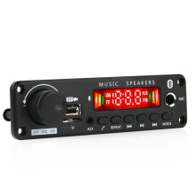 Multifunktionale MP3/FLAC-Player-Verstärkerplatine, 50 W Stereo, 5.0, TF-Karten- und USB-Aufnahmefunktion mit Speicherfunktion bei