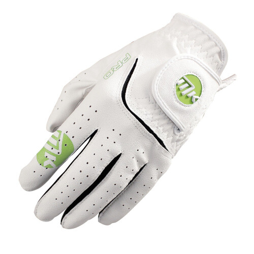 MKids Junior Golf Glove Right Hand Glove for Left Hand Player White/Li