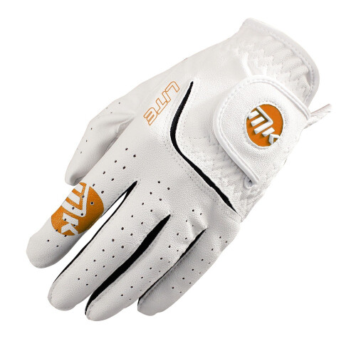 MKids Junior Golf Glove Right Hand Glove for Left Hand Player White/Or