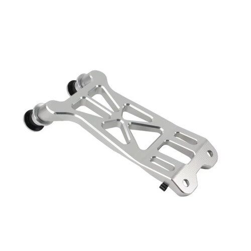 Motorcycle Handlebar Riser Extension Base CNC Handle Bar Mount Clamp Adapter for Indian Chieftain PowerPlus 25- Chrome 2