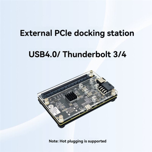 External GPU Dock -Compatible 3 4 to PCIe  Card USB4 External  Card Dock for Laptop  PC 2
