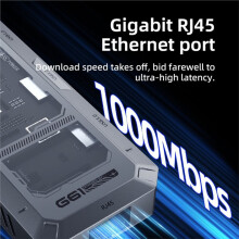 6 in 1 Visual Type-C Docking Station Screen Display Type-C to HDMI2.0-Compatible USB3.0 HUB PD100W Adapter