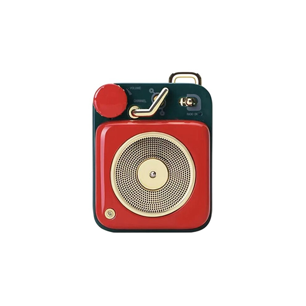 Photos - Speakers Zandona Retro Phonograph Wireless Speaker Colorful Portable Music Player for Home and Outdoor Use A 