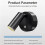 LED Rechargeable Wall Light Magnetic Wireless Spotlight 360 Touch Control Dimmable Lamp for Reading Study Home Lighting 7