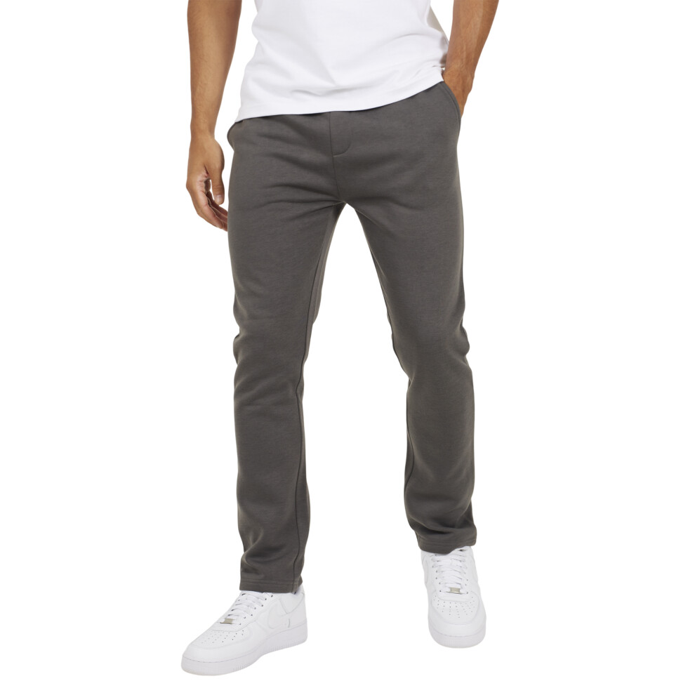 Brave Soul (M, Magnet) Mens Open Hem Straight Leg Joggers