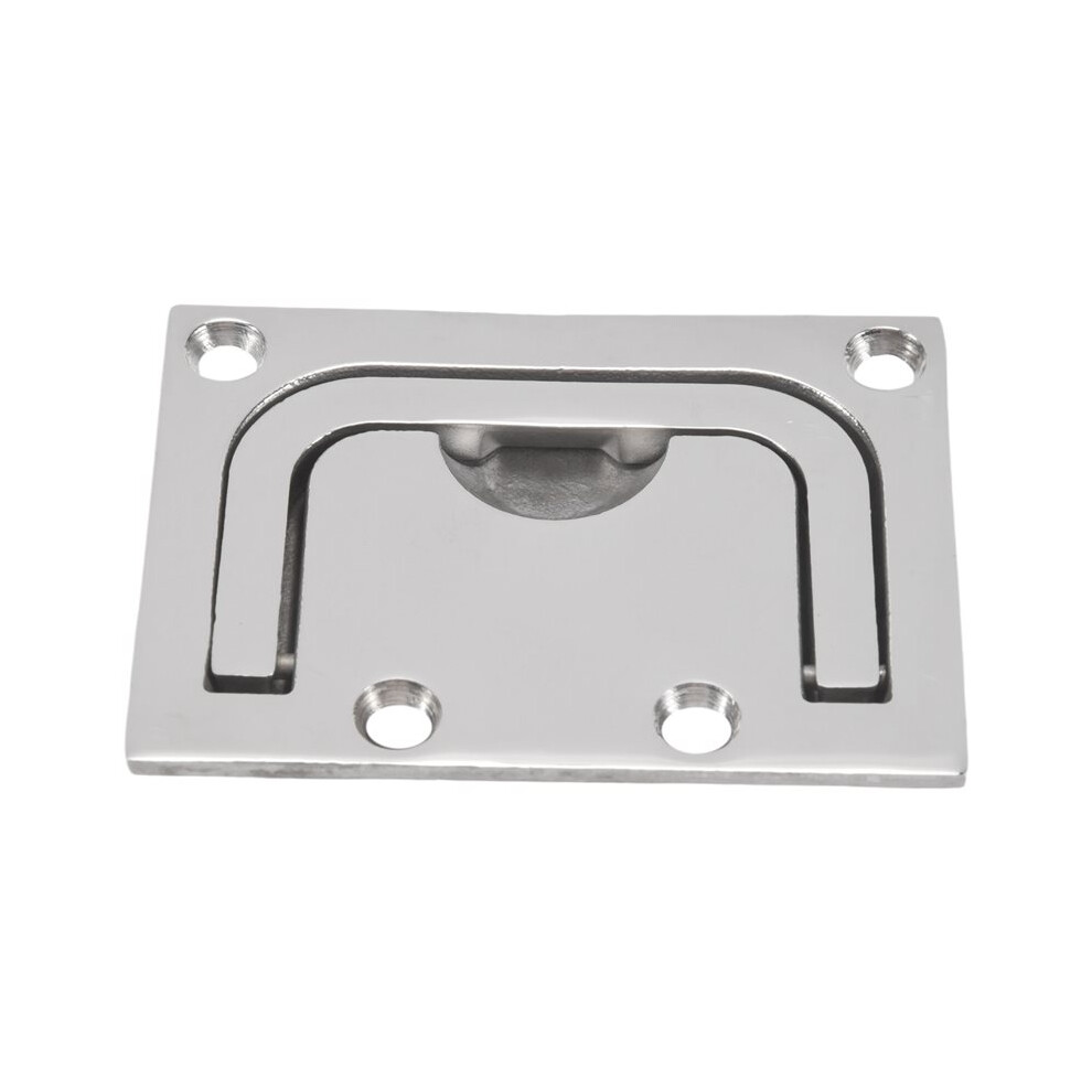 Stainless Steel 316 Flush Lift Ring Hatch Pull Handle Locker Cabinet Boat Marine Hardware 6031093299280