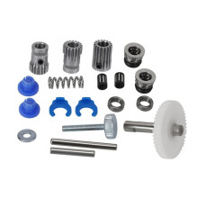 Dual Driver Gear Kit Upgrade Extrusion Wheel Feeding Gear for Prusa I3 Printer Gear for Bowden Extruder 3D Printer Parts
