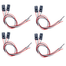 4xPairs DC5V Infrared Sensor Detector Anti Interference for IR Break Sensor LED Counting Module Sensor