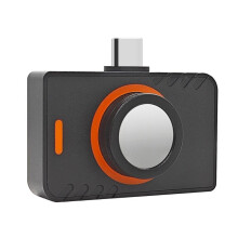 TOOLTOP Câmera Termográfica IR Móvel T5 Tipo C para Android 300x225 Super IR para Foto e Vídeo, Sensor IR 120x90