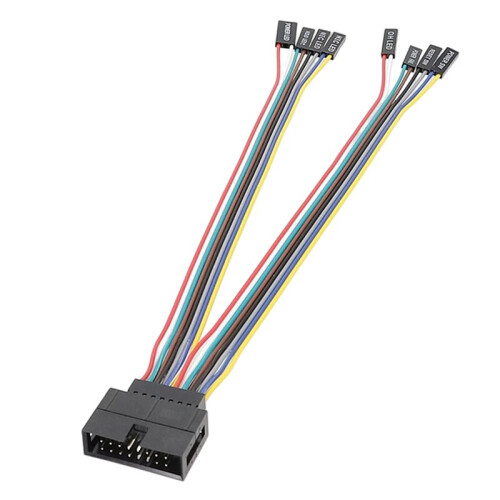 GW-Multi Functional for  Front Panel Connector Adapter Cable for Computer Case Server Switches Extension Cord