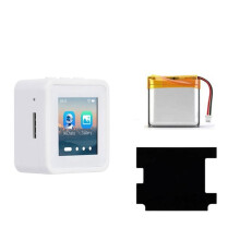 ESP32-C6 1,54-Zoll-LCD-Entwicklungsboard mit 240x240-LCD-Display und Akku für Xiaozhi Deepseek AI, Unterstützt Wi-Fi 6 und BLE 5