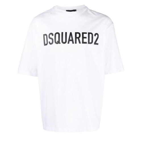 Dsquared2 (M, White) DSquared2 Mens Logo T-Shirt
