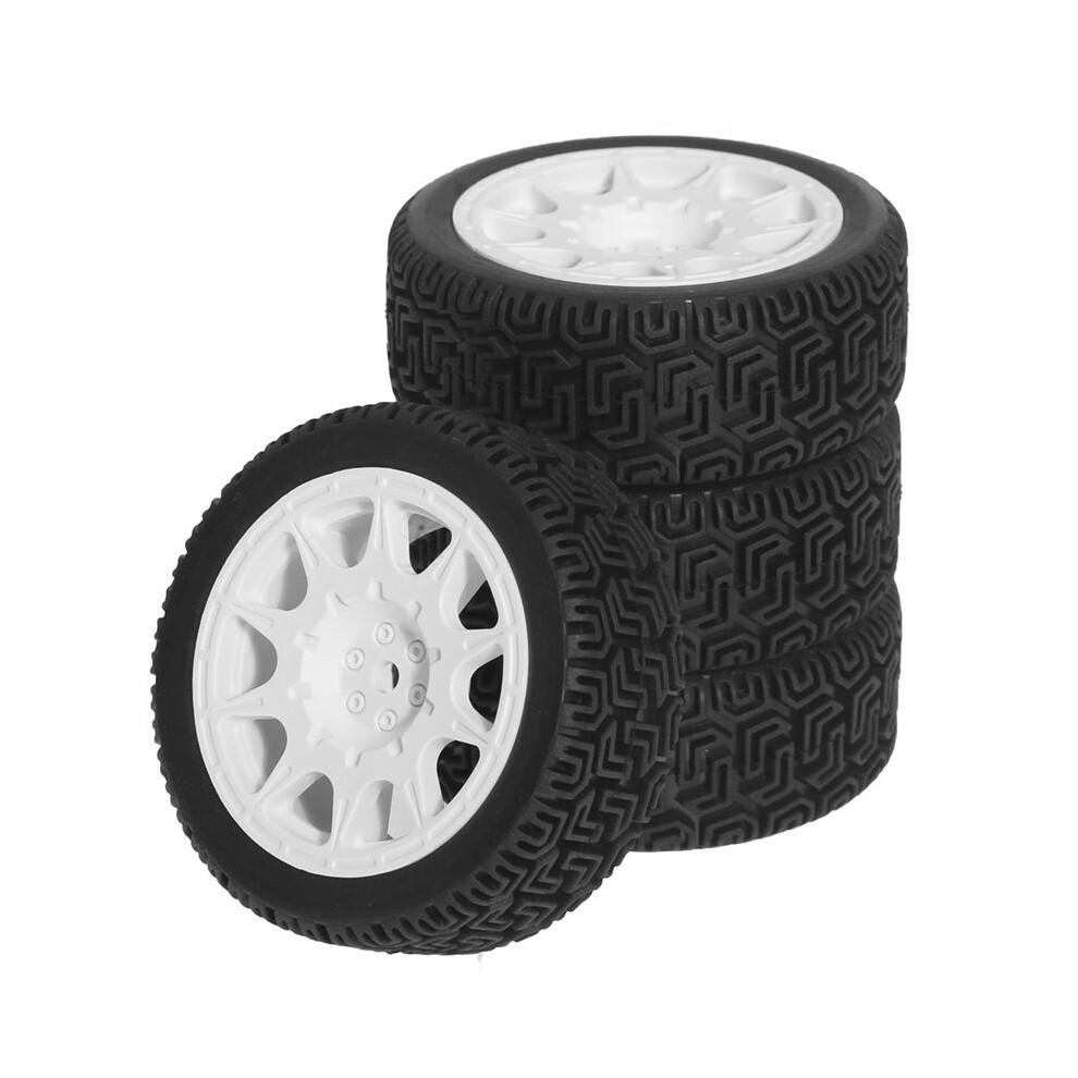 4Pcs 68Mm 1/10 Rc Racing Car Tires Road Touring Drift Car Tyre Wheel For -Tt01 Tt02 Xv01 Xv02 Ta06 W178 4713132254574