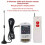 220V 3KM Wireless Remote Control  Manual + Remote Control Power   Controller for Water Pumps Lights 2