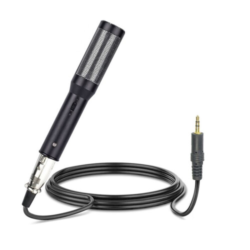 Conference Interview Microphone Condenser Microphone Interview Recording Vlog Live Mic Super-Cardioid